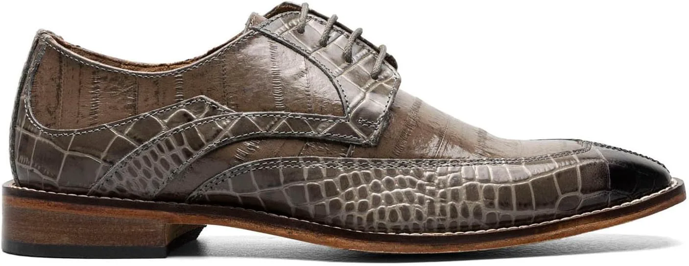 Мужские туфли Stacy Adams Trubiano Moc Toe Oxford, серый — фото 2