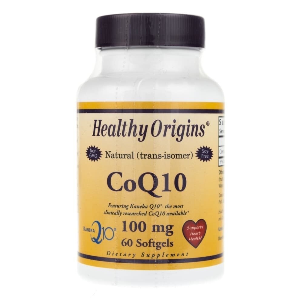 

Диетическая добавка HEALTHY ORIGINS Коэнзим Q10 100 мг, 60 капсул