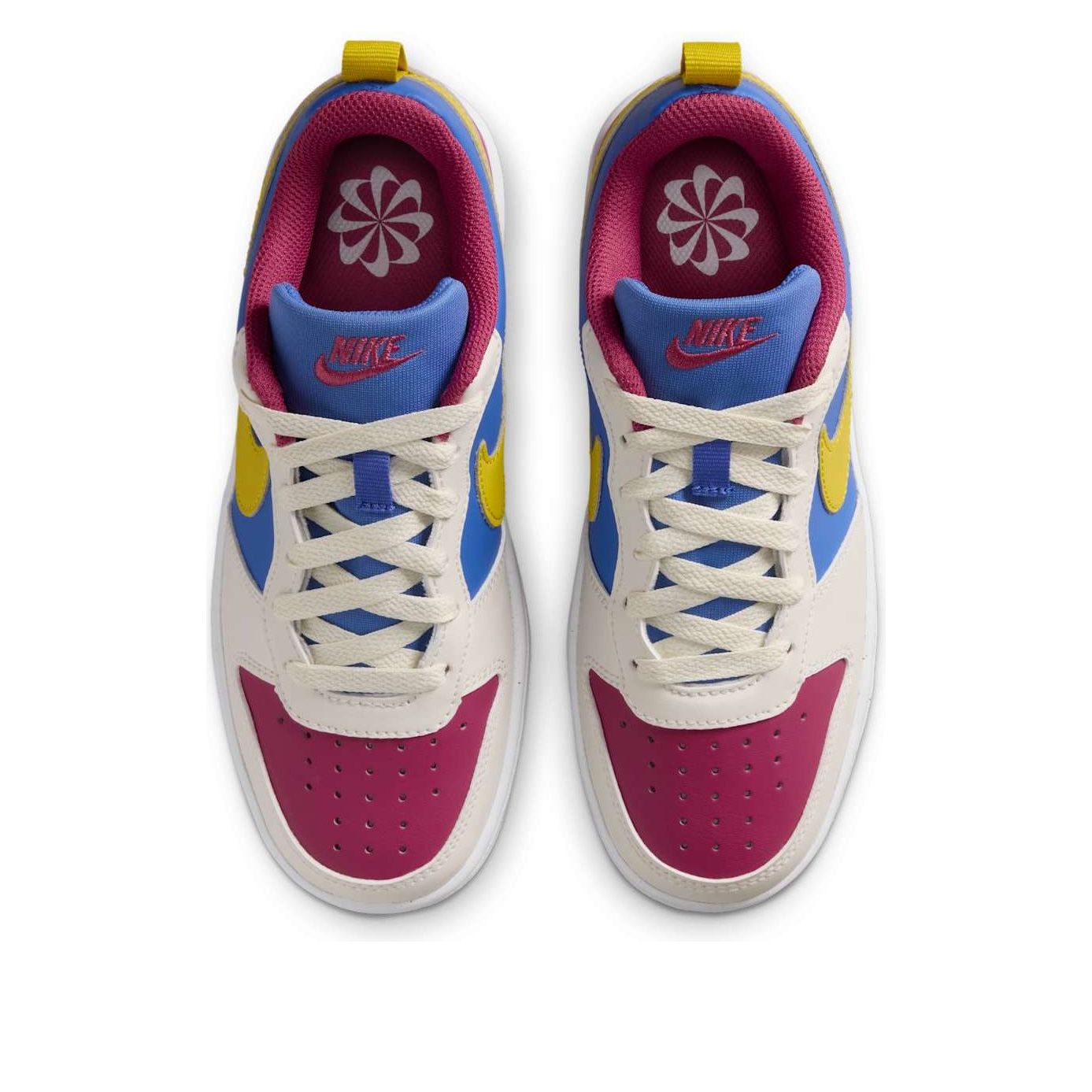 (GS) Nike Court Borough Low Recraft 'Sweet Beet Comet Blue' — фото 2