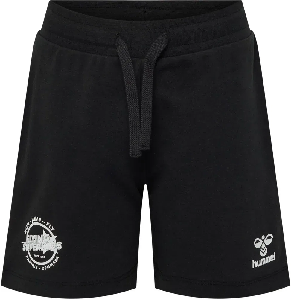 Шорты из хлопка, Hummel, черный — фото 3