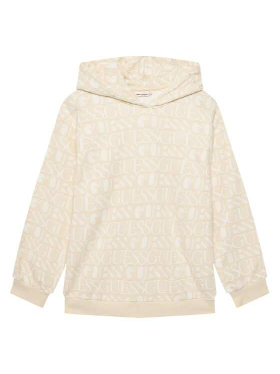 

Толстовка оверсайз J5YQ02 KAD74 Guess, бежевый