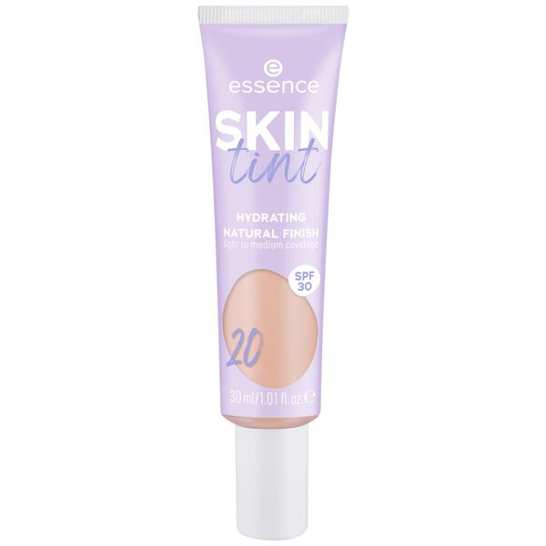 

Увлажняющая основа для лица 20, 30 мл Essence Skin tint, цвет 20