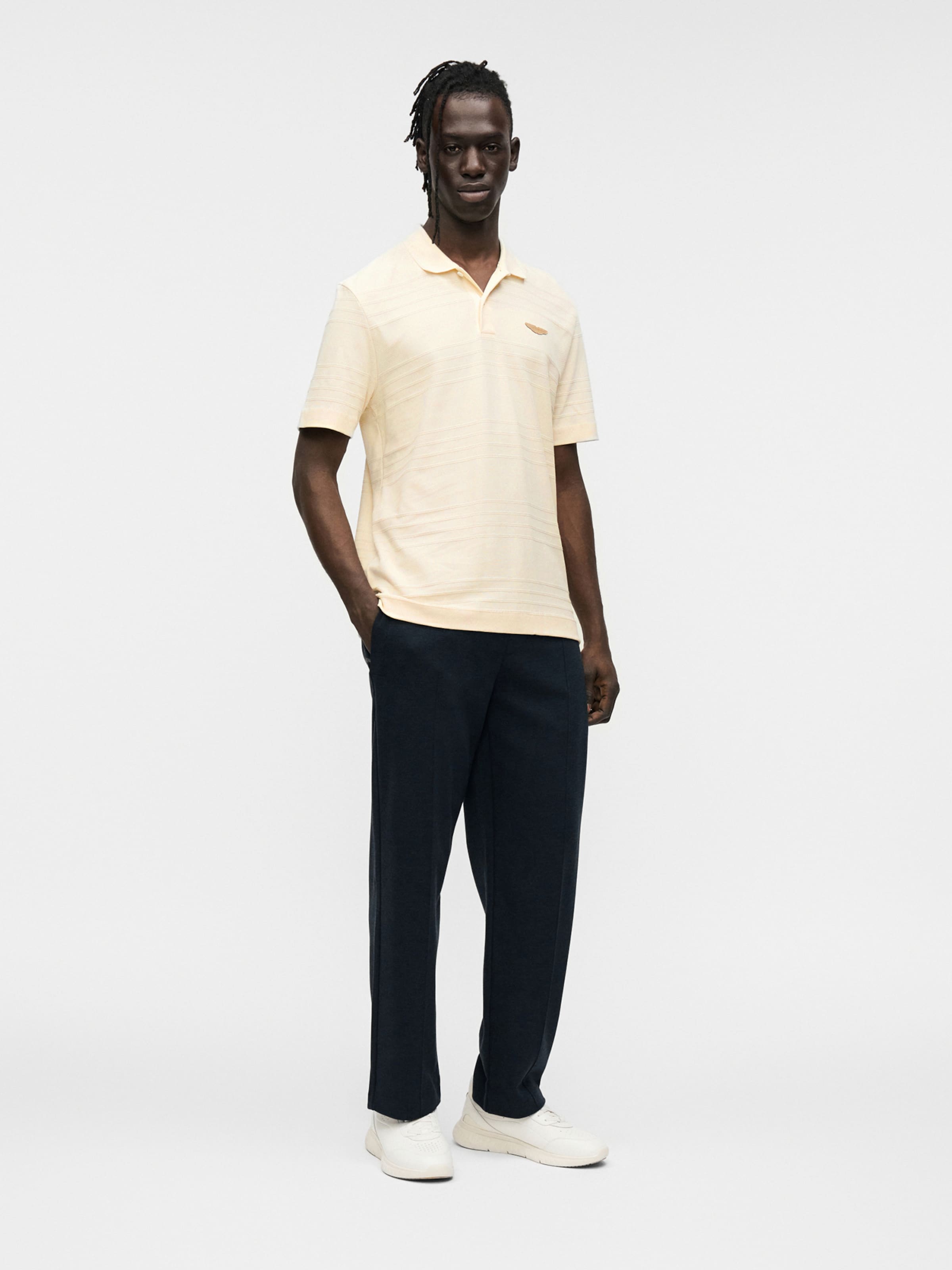 BOSS Футболка 'C-Parris 242' в цвете Off White — фото 4