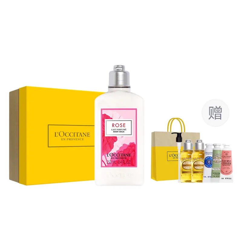 

Розовый лотос увлажняющий лосьон с длительным ароматом 250 мл LOCCITANE, 250ml with Star Product Trial Pack 5 Pcs