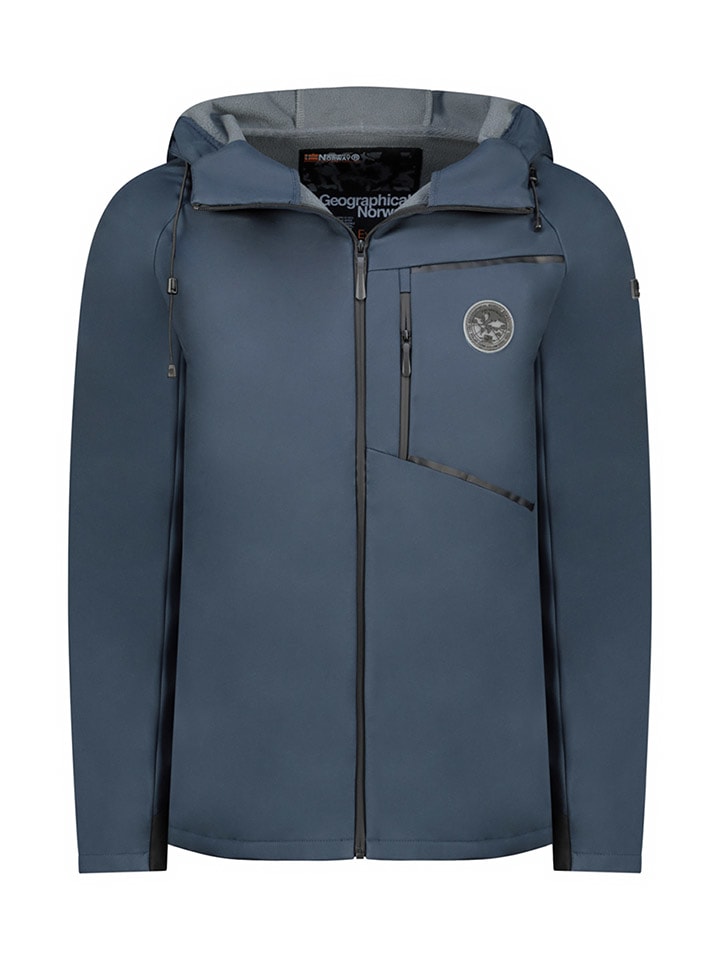 

Куртка переходная Теодор темно-синего цвета Geographical Norway