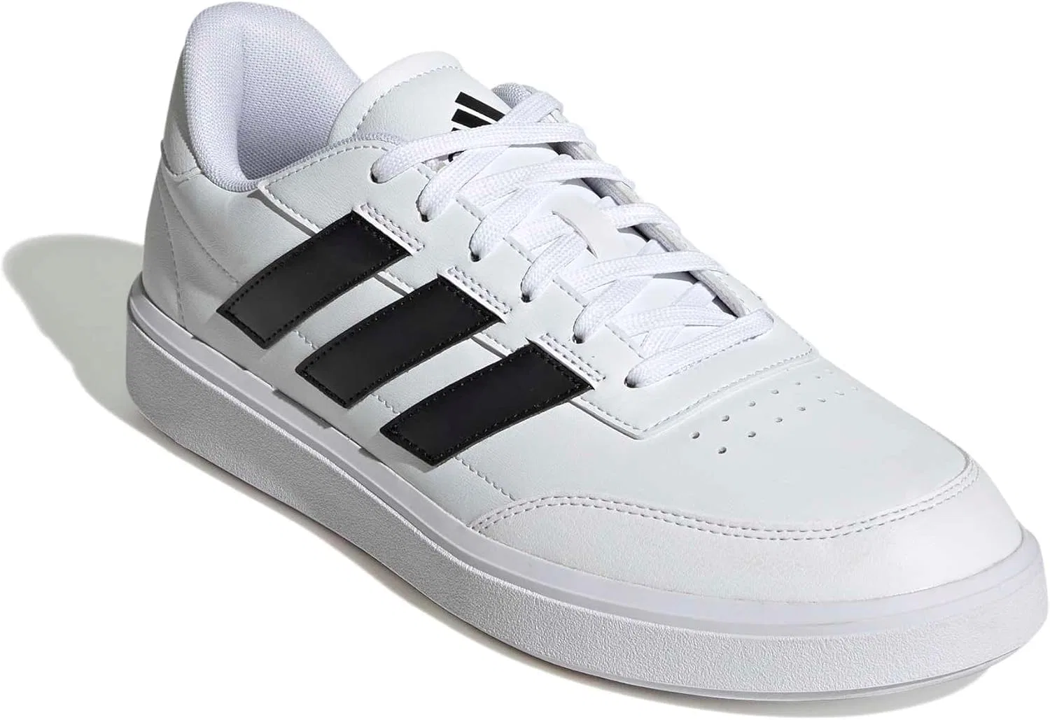 Кроссовки теннисные Adidas, цвет White/Black/White — фото 4