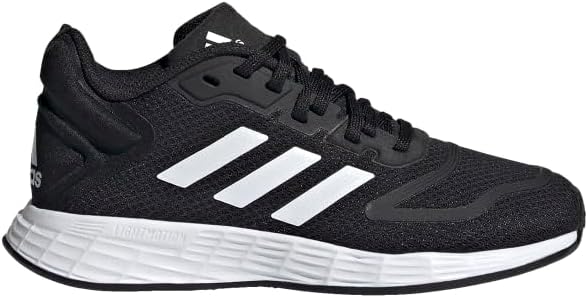Беговые кроссовки Adidas Duramo 10 для мальчиков, белый/черный — фото 2
