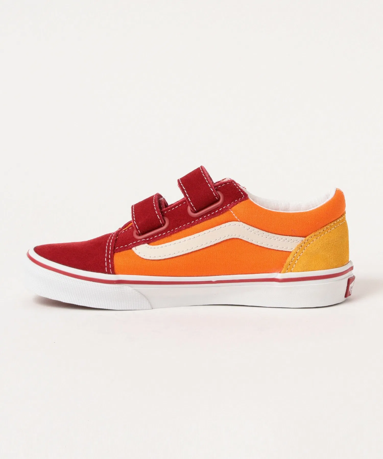 Детские кроссовки VANS Old Skool для детей оранжевые — фото 4