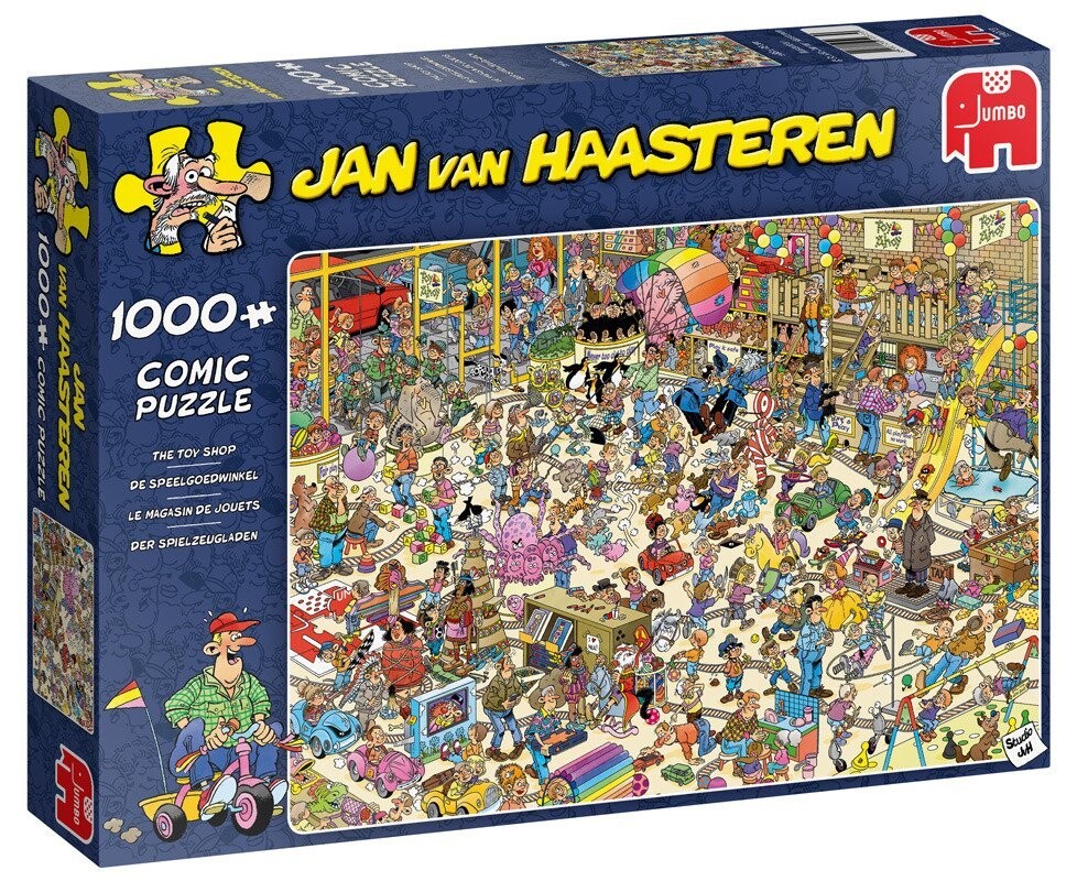 

Джамбо, пазл, Ян Ван Хаастерен, Магазин игрушек, 1000 шт. Jumbo