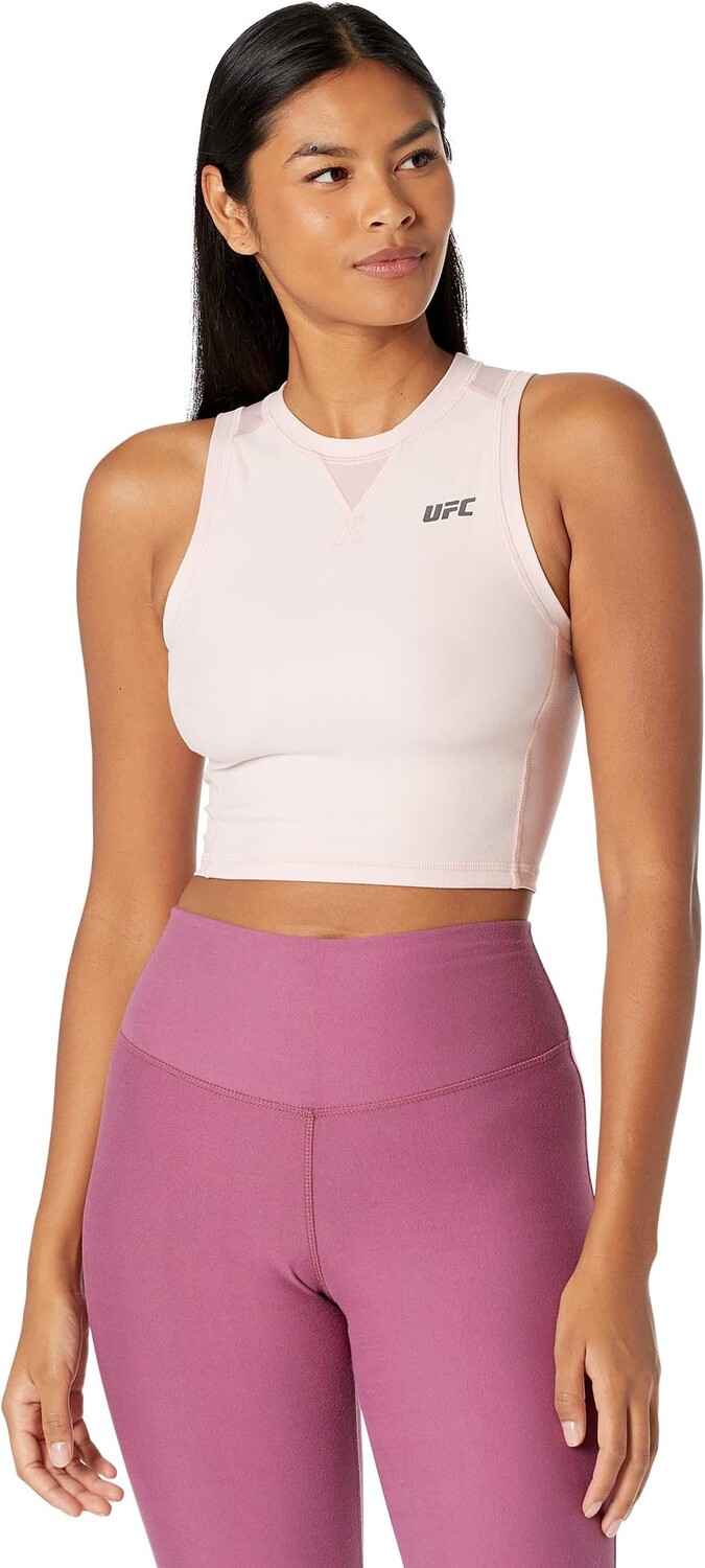 

Укороченный топ без рукавов с круглым вырезом UFC, цвет Blushing Rose