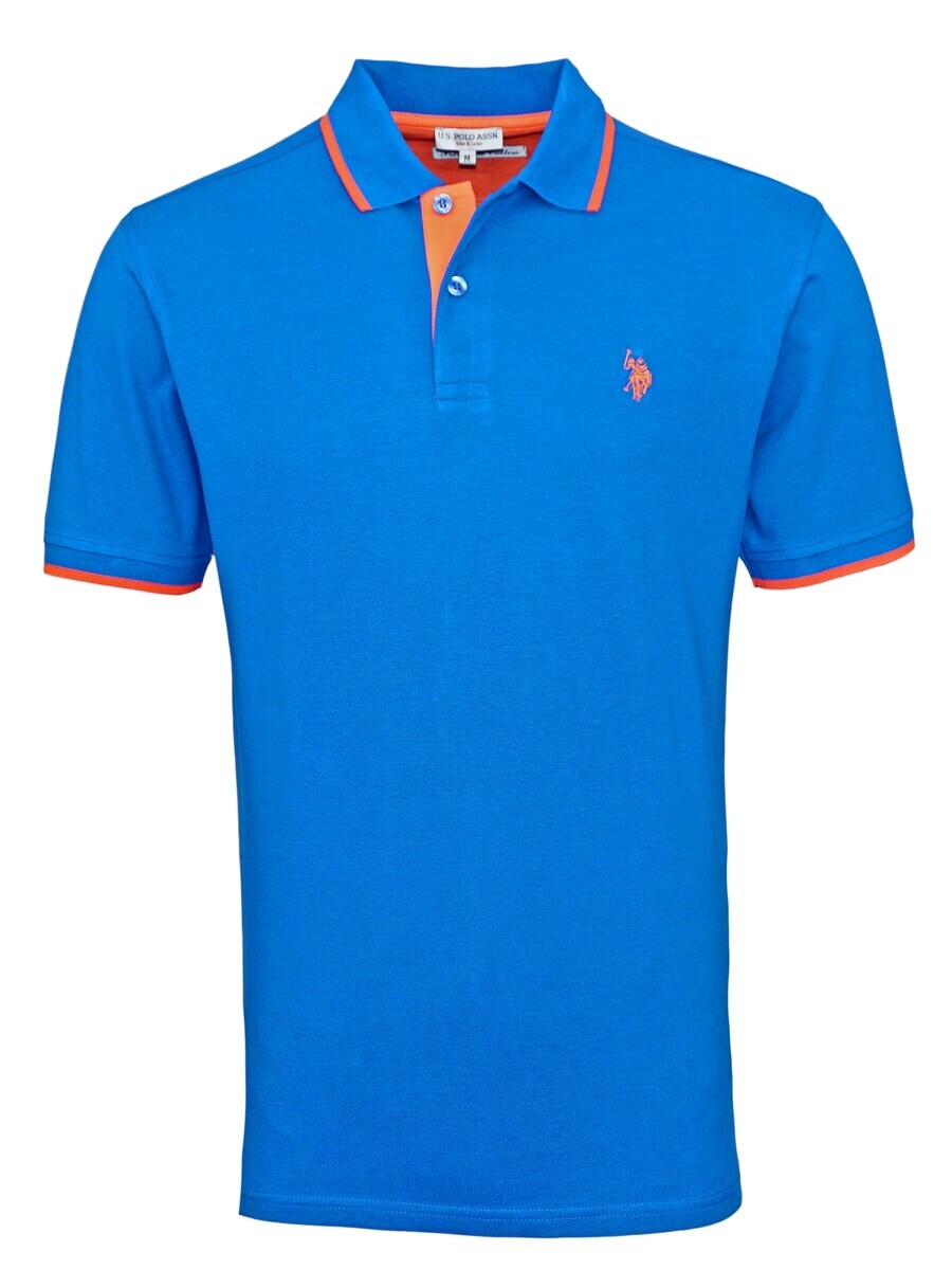 

Рубашка поло U.S. POLO ASSN. Shirt, лазурный