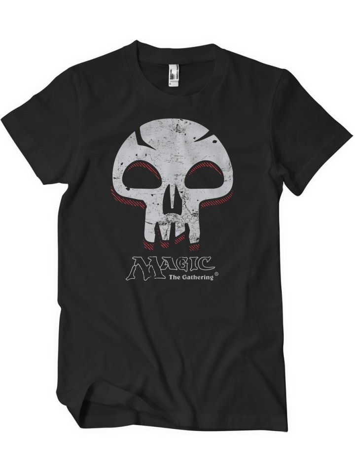 

Футболка Black Mana Skull T-Shirt черного цвета MAGIC THE GATHERING, Черный, Футболка Black Mana Skull T-Shirt черного цвета MAGIC THE GATHERING
