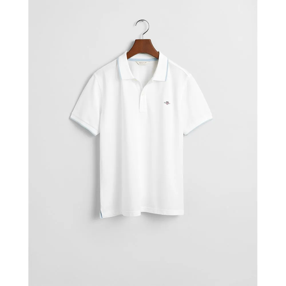 

Поло с коротким рукавом Gant 902558, белый