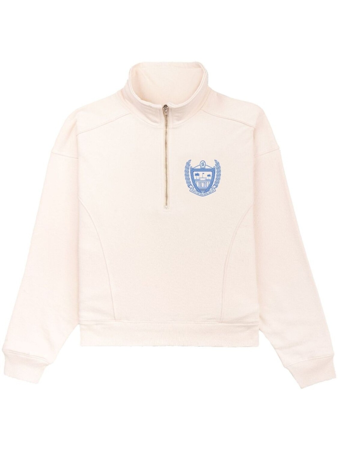 

Sporty & Rich джемпер Beverly Hills с логотипом, нейтральный цвет