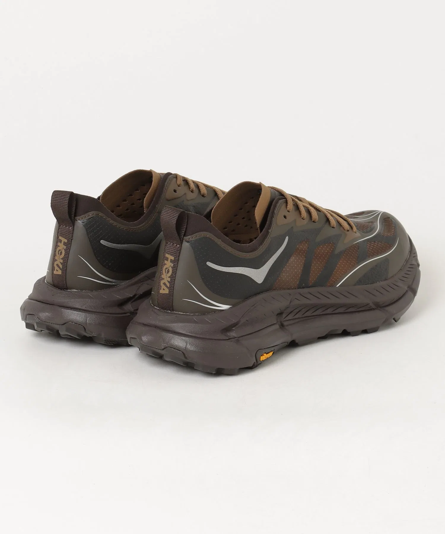 Мужские кроссовки HOKA MAFATE SPEED 4 LITE коричневые — фото 2