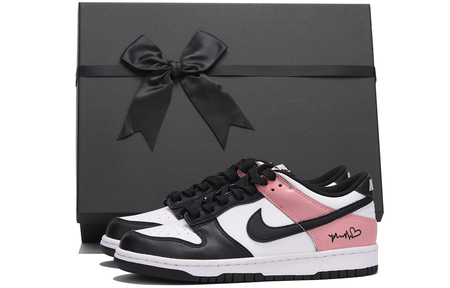 

Кроссовки Nike Dunk Skateboard Shoes Women's Low-Top Pink, Розовый, Кроссовки Nike Dunk Skateboard Shoes Women's Low-Top Pink