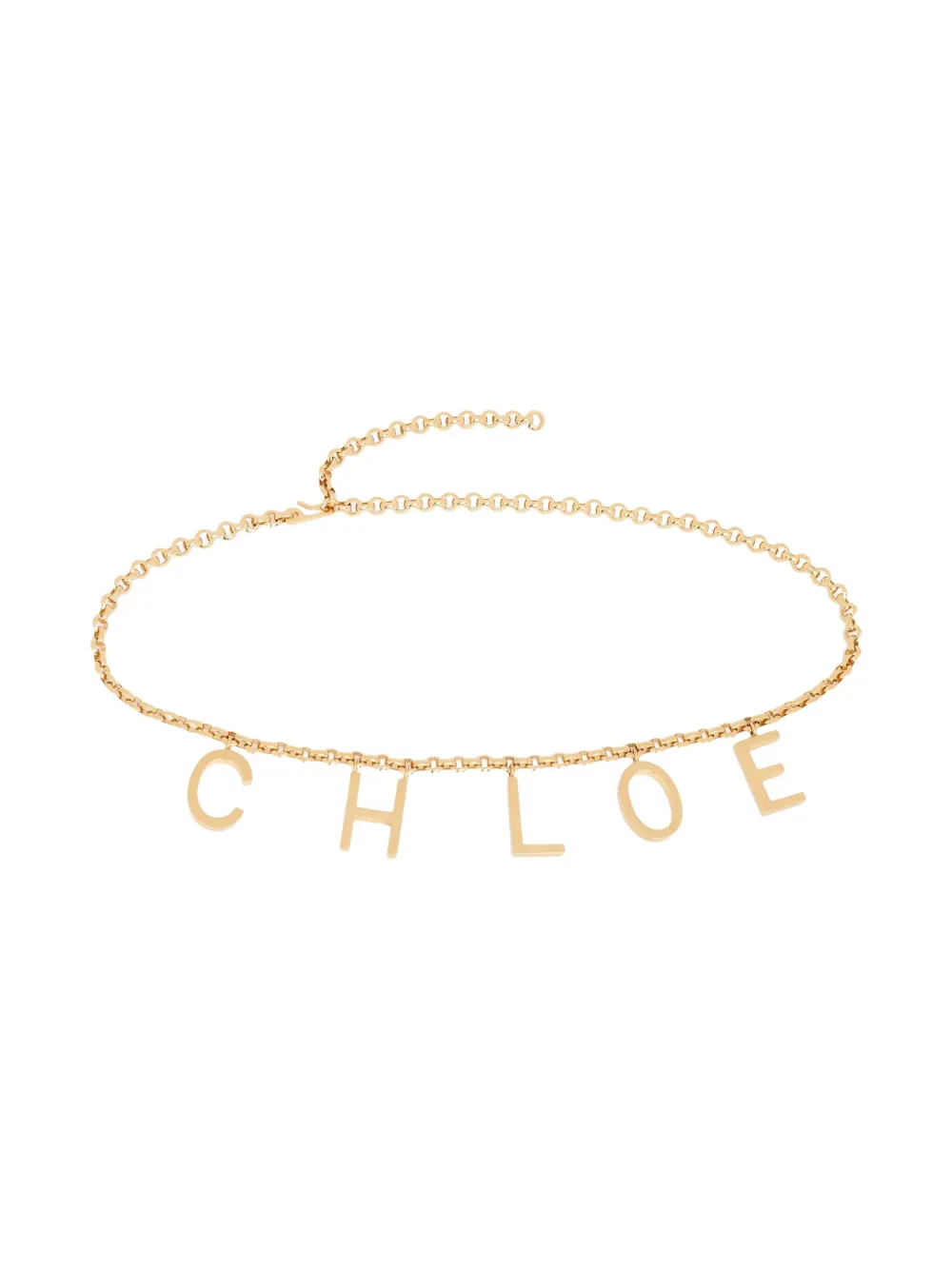 

Подвеска с логотипом Chloé, золотой