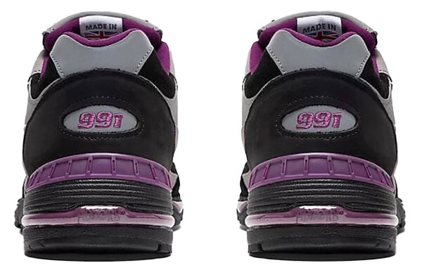 Кроссовки Stray Rats X 991 сделано в Англии New Balance, черный — фото 4