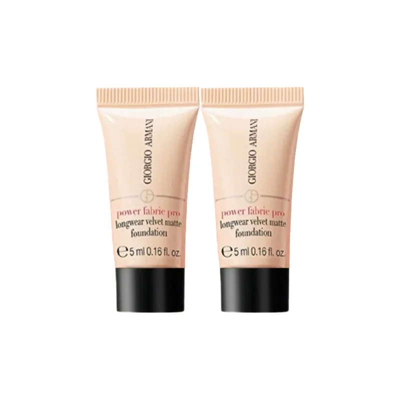 GIORGIO ARMANI ARMANI Flawless Long Lasting Makeup жидкая тональная основа Professional Edition набор пробников, #1.5 5ml*2