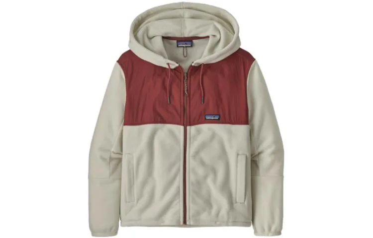 Куртка женская с капюшоном Patagonia, Light Umber/Dyno White
