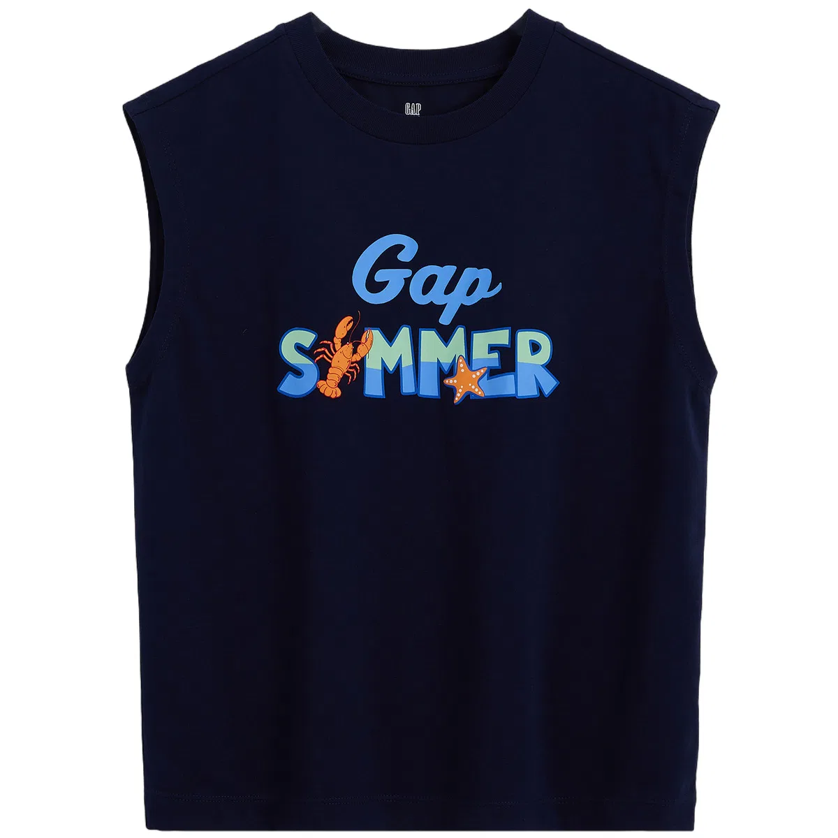 Топ-майка для детей GAP Marine Blue