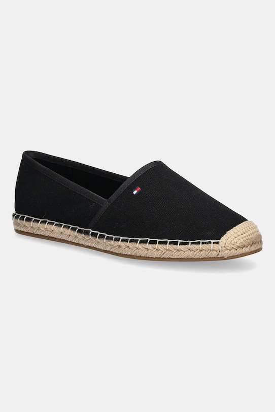 Эспадрильи Flag Canvas Tommy Hilfiger, черный
