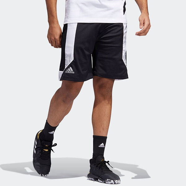 Шорты c365 short contrasting colors basketball sports shorts black Adidas, черный — фото 3