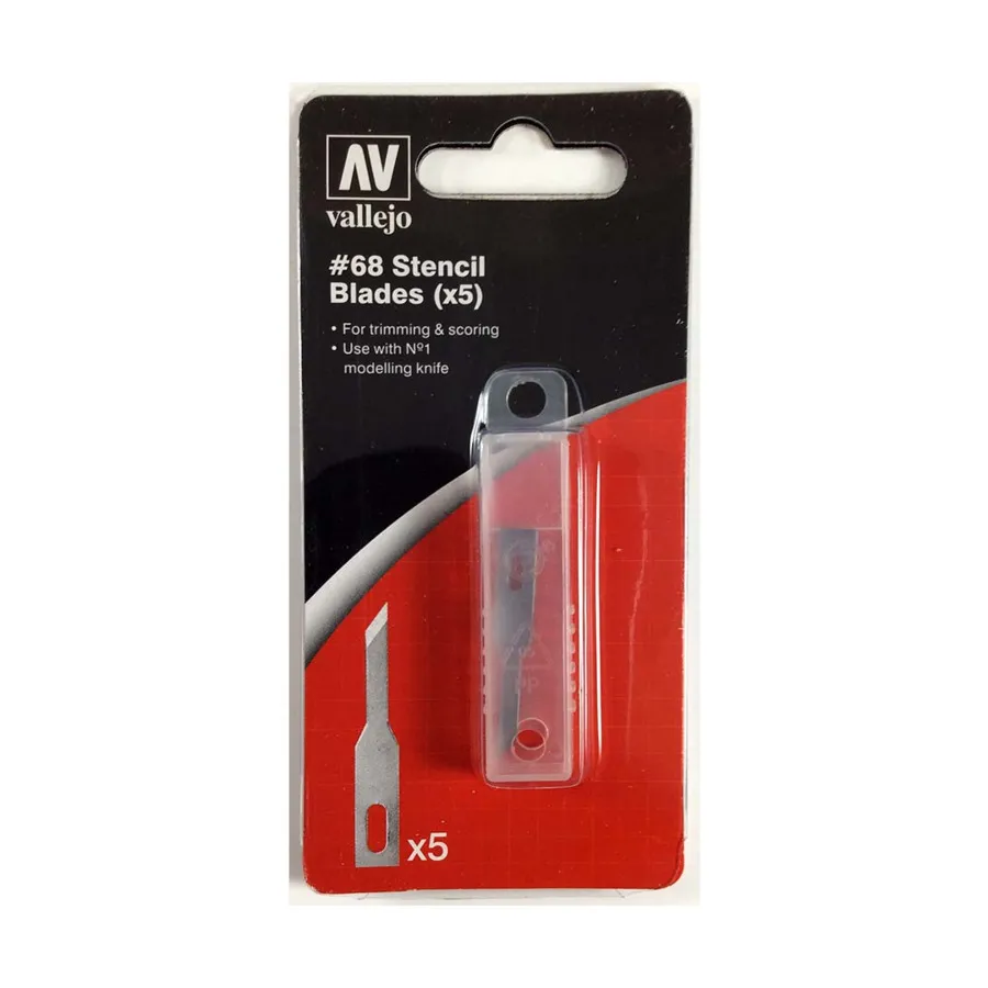 

#68 Лезвия для кромок трафарета, Hobby Tools (Vallejo)