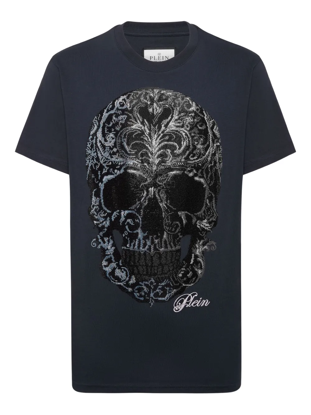 

Футболка с принтом Philipp Plein, синий