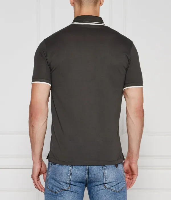 Полюс regular fit Emporio Armani, графитовый — фото 4