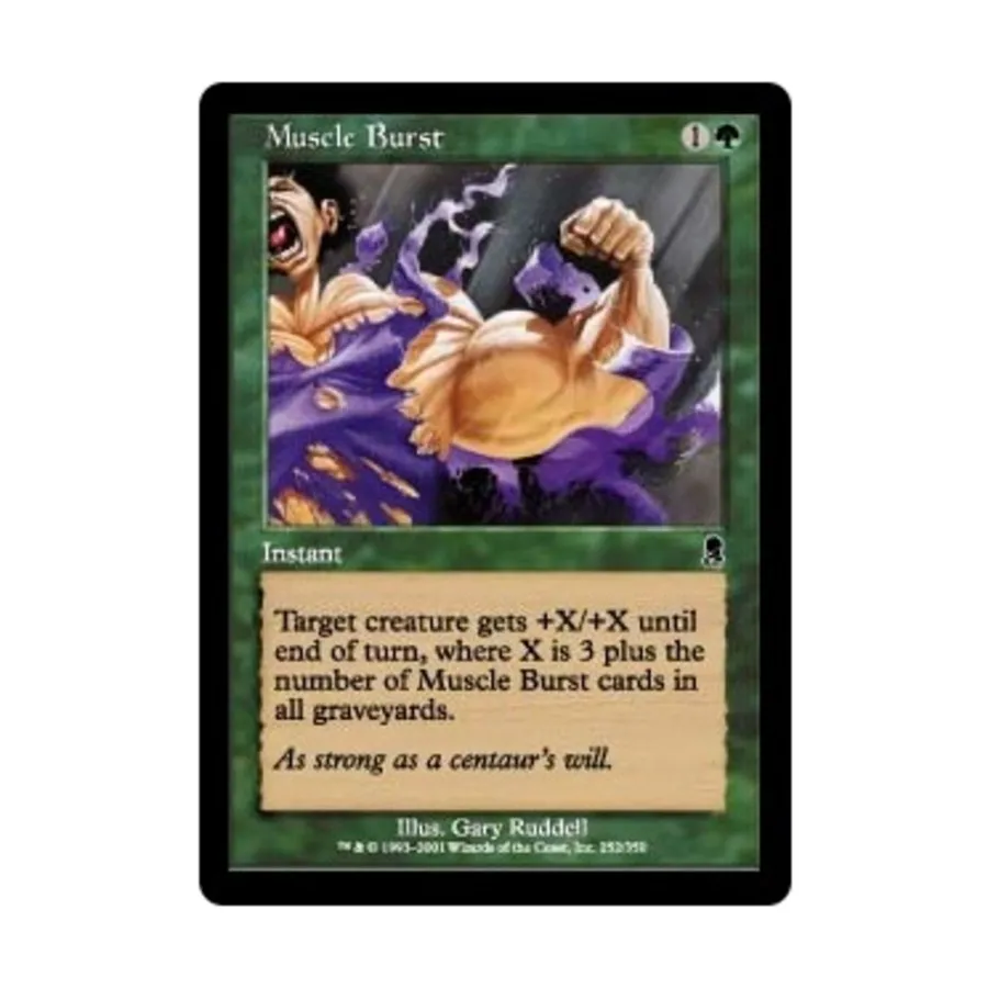 

CCG Muscle Burst (C) (фольга), MTG - Odyssey