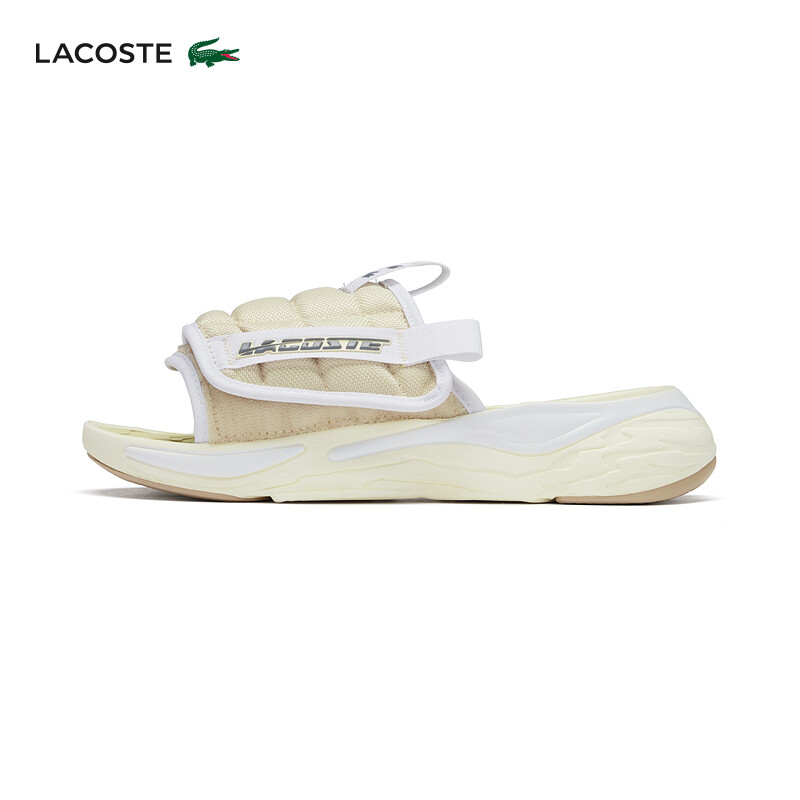 

Кроссовки мужские Lacoste на липучке, синий / белый