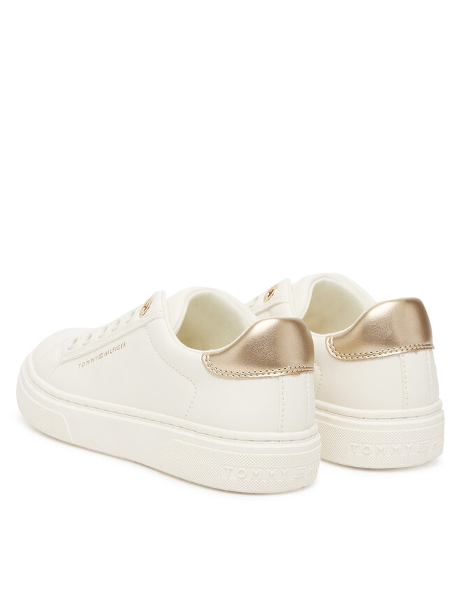 Кроссовки Low Cut Sneaker T3A9-33983-1355 S Tommy Hilfiger, белый — фото 3