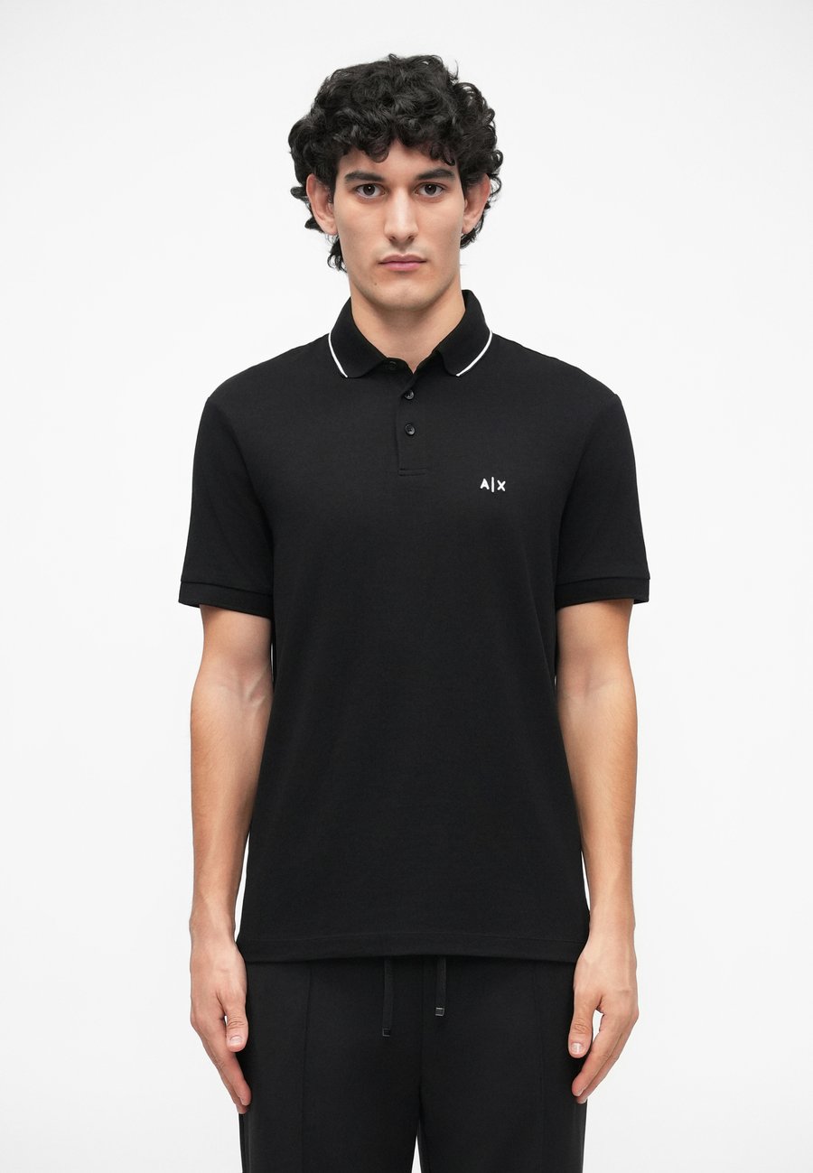 

Поло Armani Exchange Polo shirt, Black, Черный, Поло Armani Exchange Polo shirt, Black