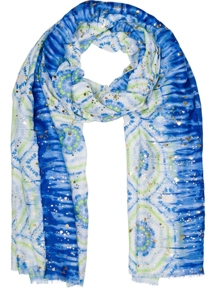 

Шарф styleBREAKER, цвет blau/grün