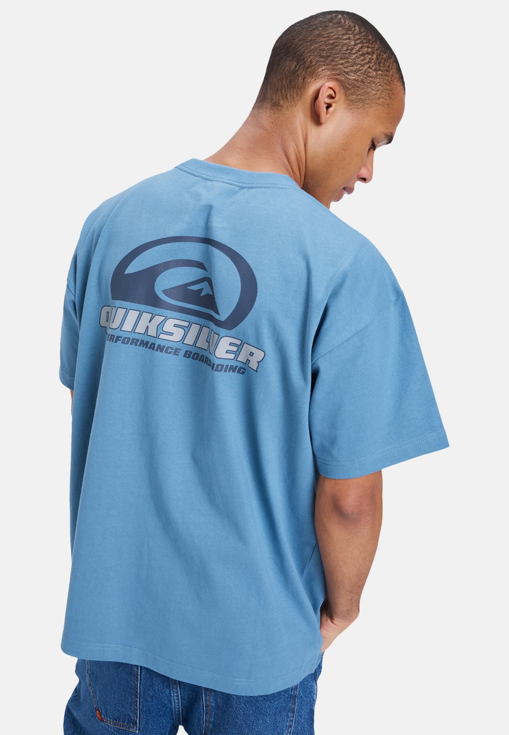 

Футболка с принтом ERA MIX BACK Quiksilver, синий