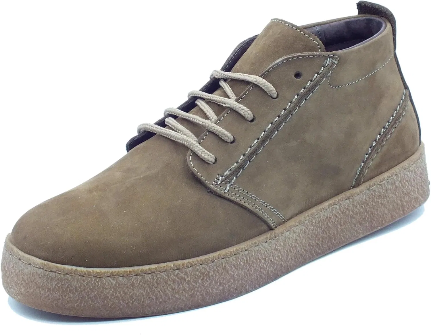 Ботинки Zen 779071 Kastanie Herrenschuhe aus Nubuk, Tuscan Chestnut