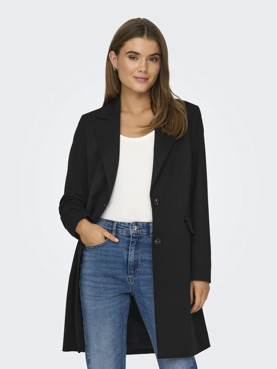 

Only полупальто "ONLCASSIE COAT OTW", черный