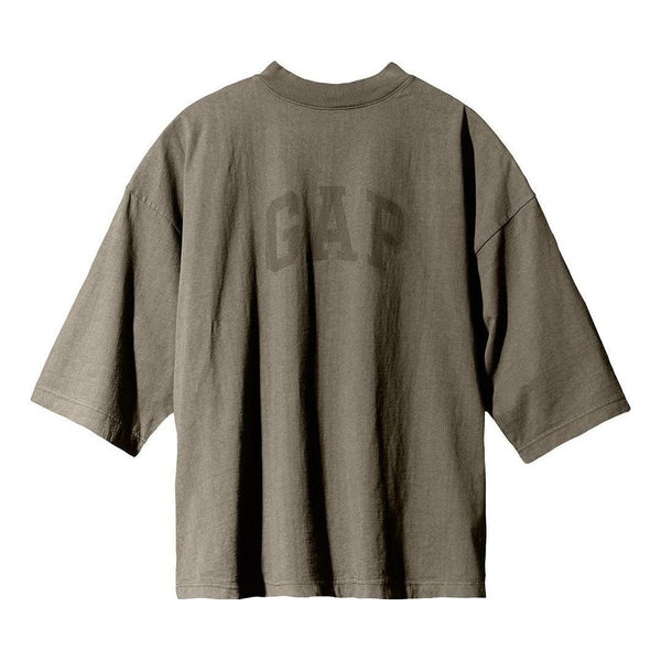 

Футболка YEEZY Gap x Balenciaga Dove 3/4 Sleeve Tee 'Brown Tan', бежевый