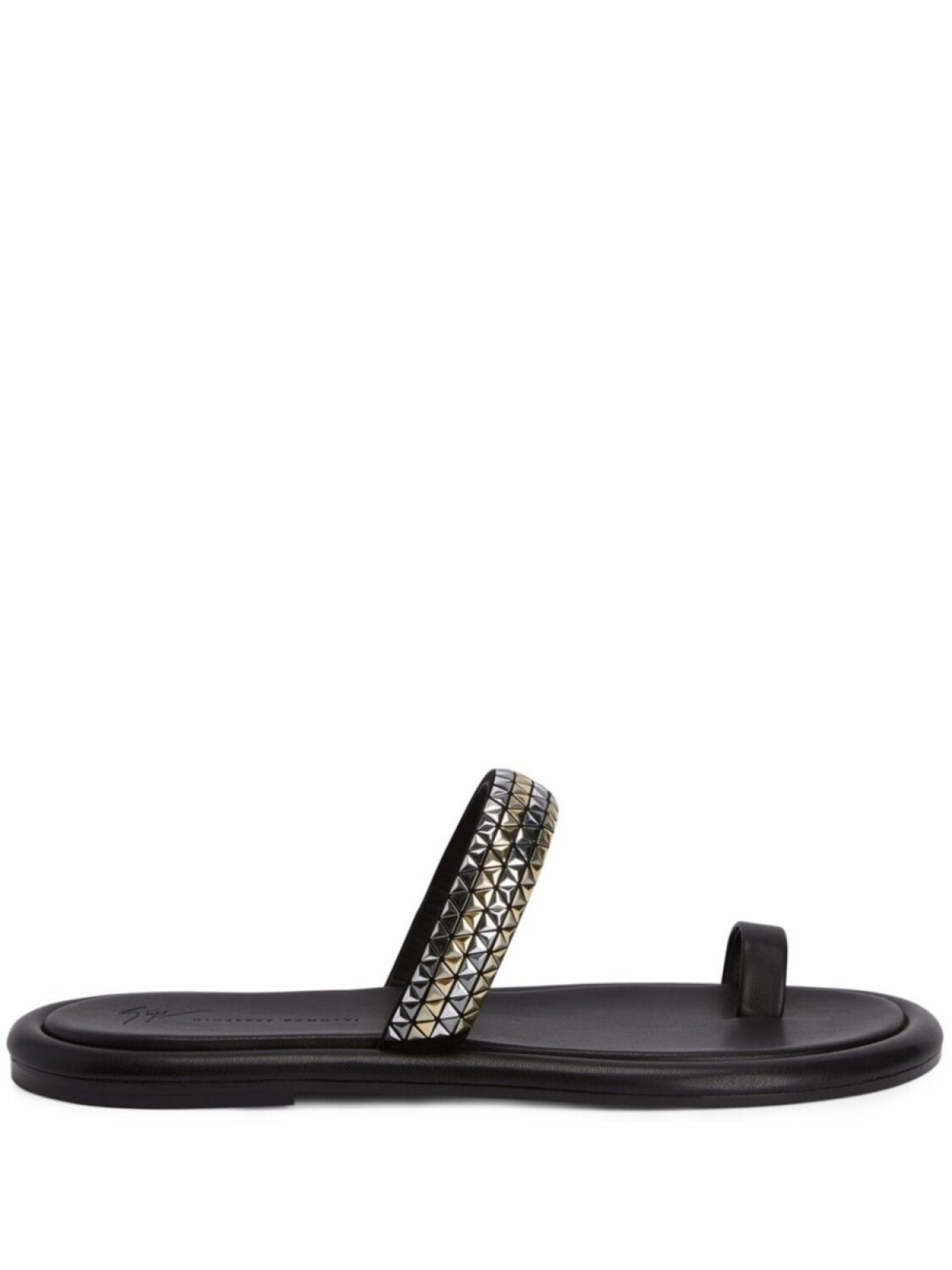 

Giuseppe Zanotti сандалии Redouart с заклепками, черный