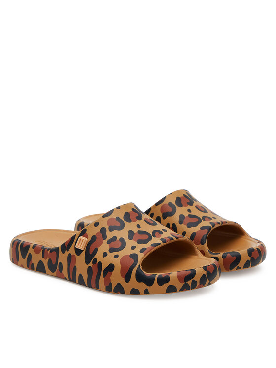 Шлепанцы Mini Melissa Free Print Slide Inf 35936 Melissa, коричневый — фото 2