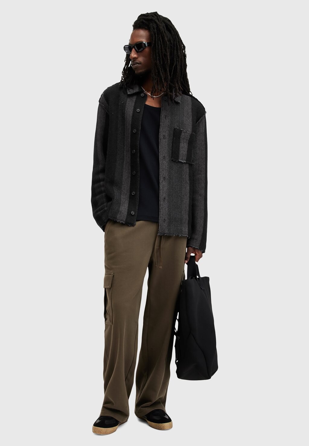 

Кардиган TEMPER AllSaints, серый