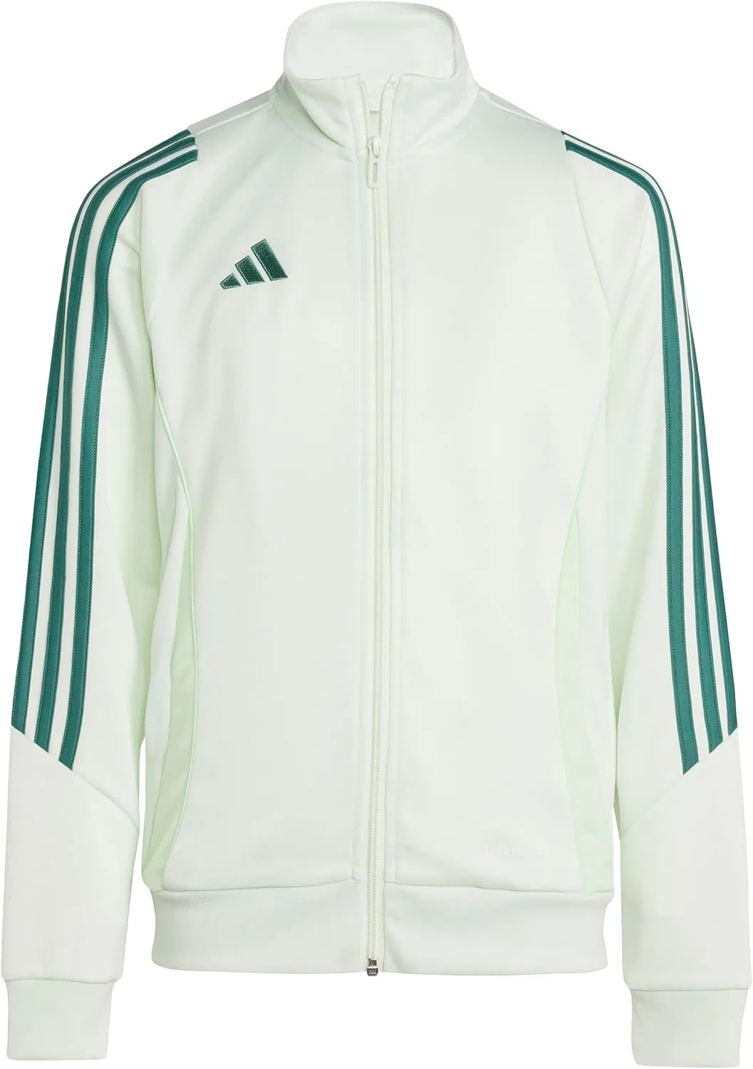 Детская тренировочная куртка Tiro 24, adidas, Green Mist/Forest — фото 2