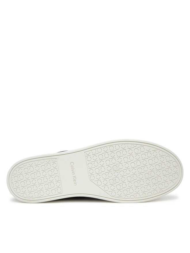 Кроссовки Clean Cup Low Laceup Oxf Su HM0HM01880 Calvin Klein, серый — фото 4