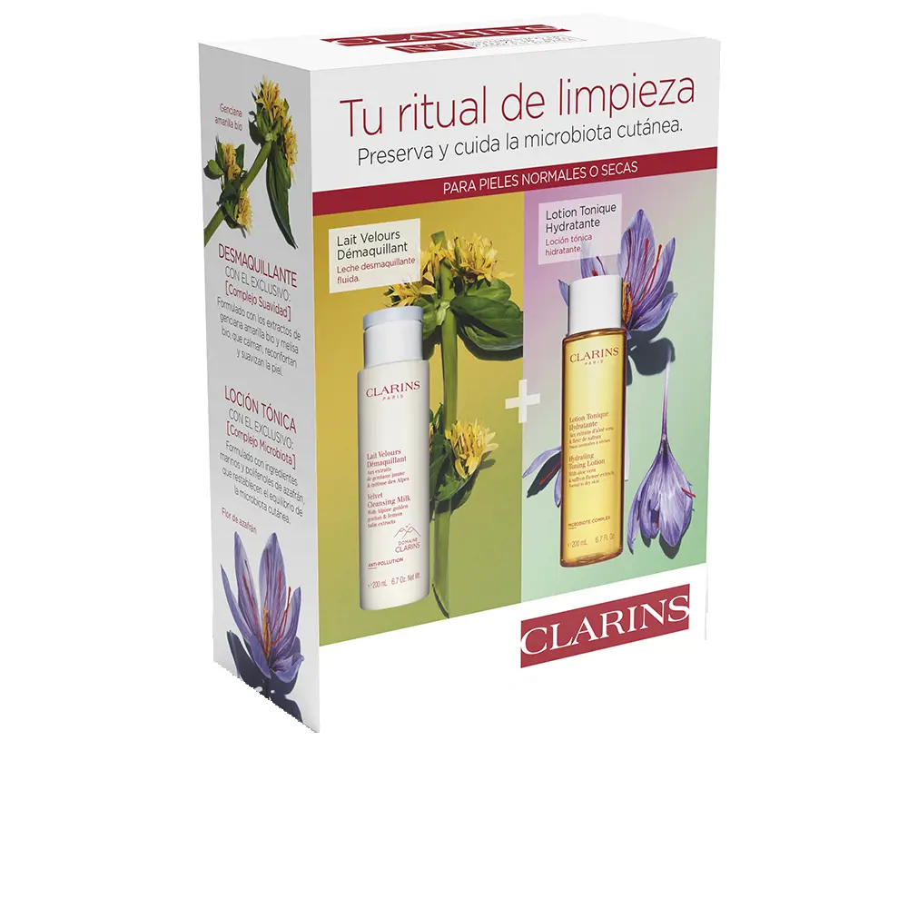 

Молочко для лица Leche desmaquillante estuche Clarins, 2 шт.
