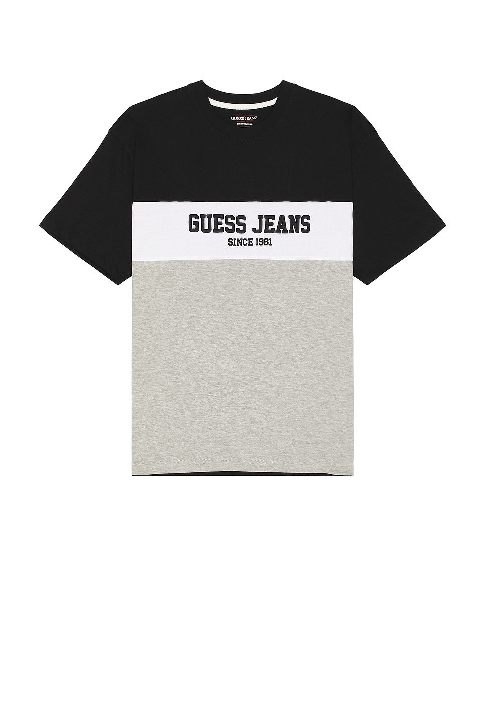 

Футболка в горизонтальную полоску Guess Jeans, medium grey heather