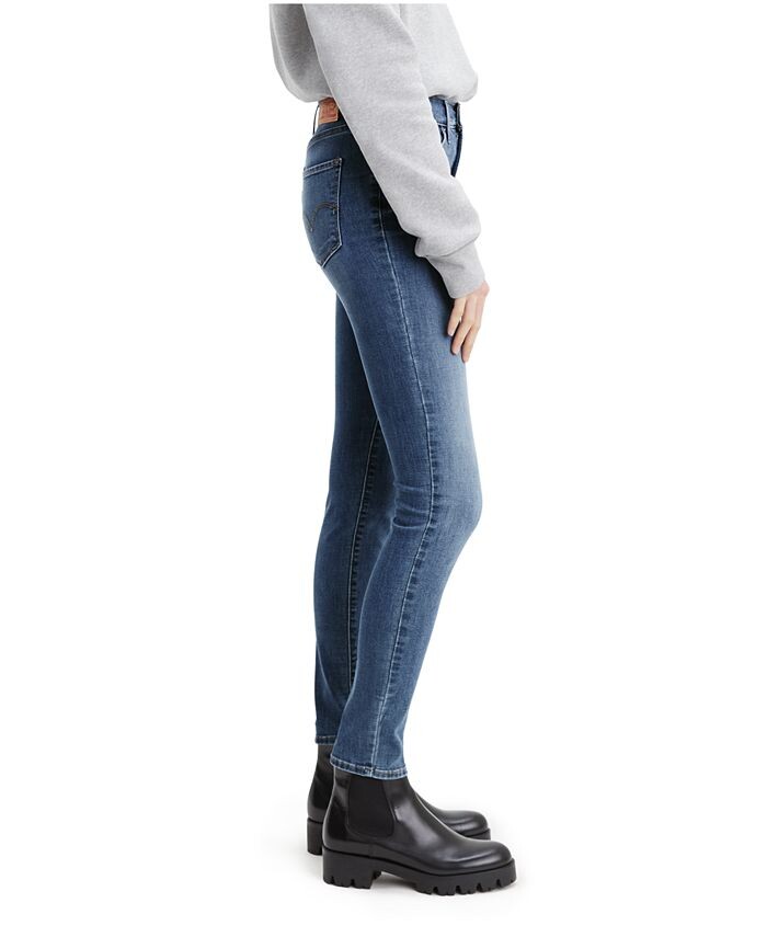 Женские джинсы Levi's 311 Mid Rise Shaping Skinny, синий — фото 3