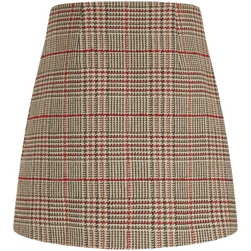 Tommy Hilfiger Женские повседневные короткие юбки Multicolor Plaid 0OG — фото 3