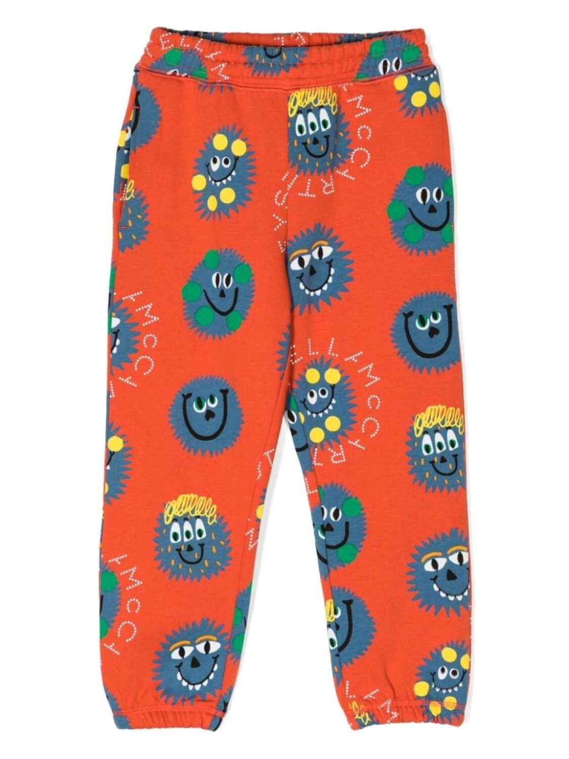 

Джогеры Monster Faces Stella McCartney Kids, красный
