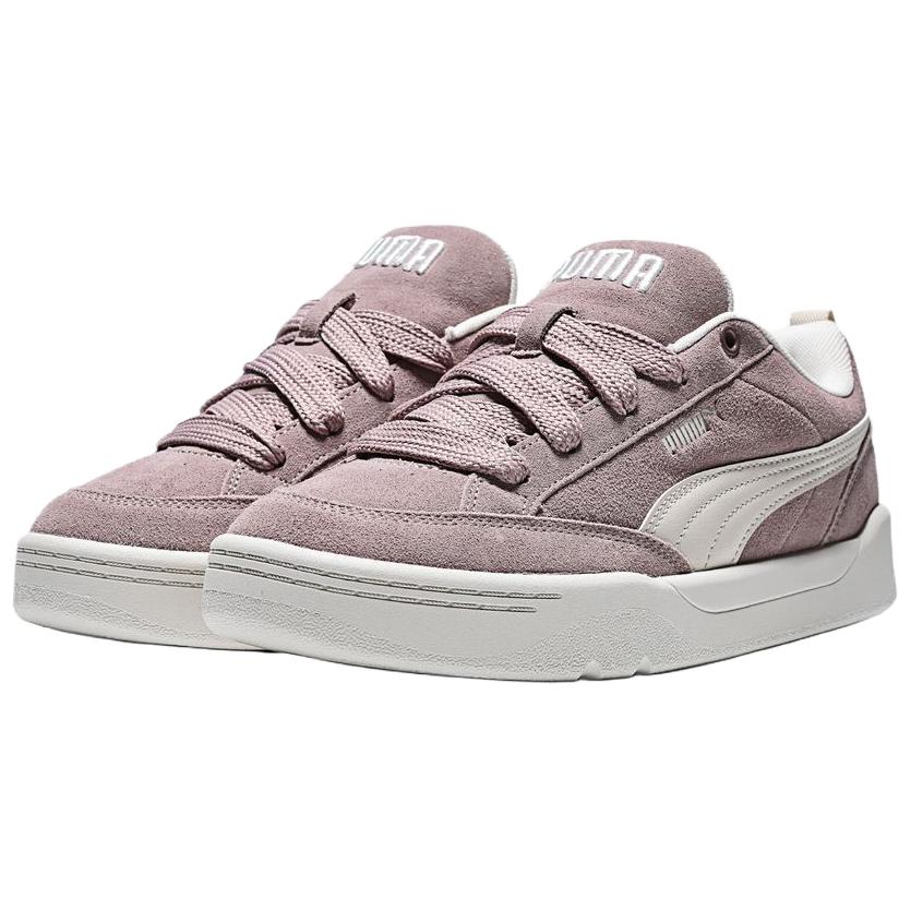 PUMA Park Lifestyle Low top Skateboard Shoes Unisex светло-серый фиолетовый — фото 4